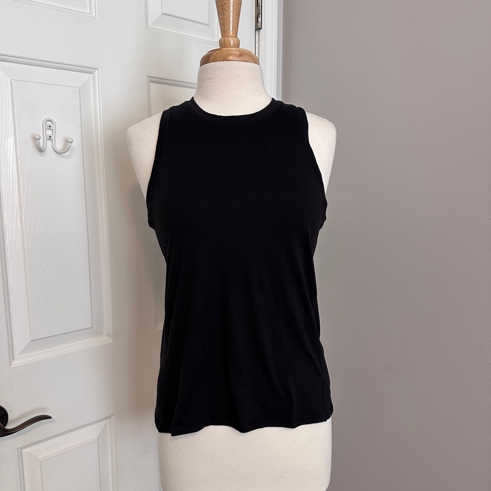Yogalicious Black Racerback Tank Top Size Small Athletic